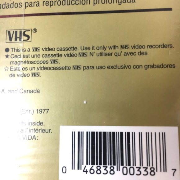 Bundle of 2 - JVC 6 Hour T-120 blank VHS NWT - Picture 7 of 7